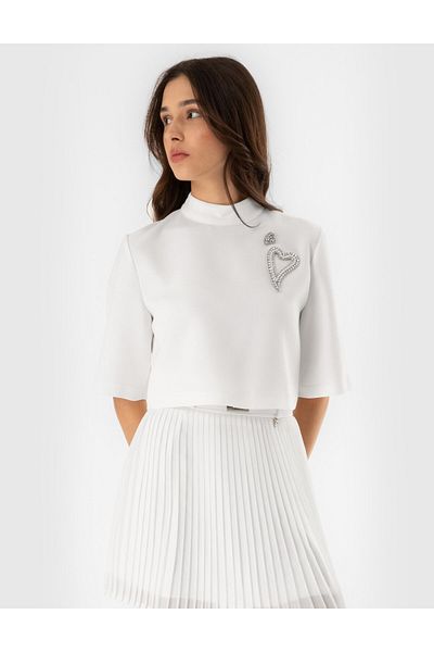 İLVİ Jodi Women's Blouse Ecru