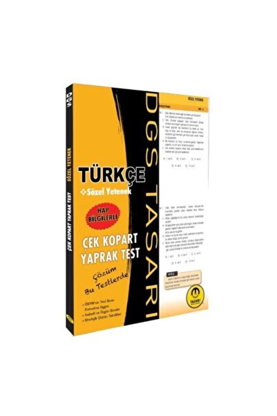 Genel Markalar Dgs Sözel Yaprak Test