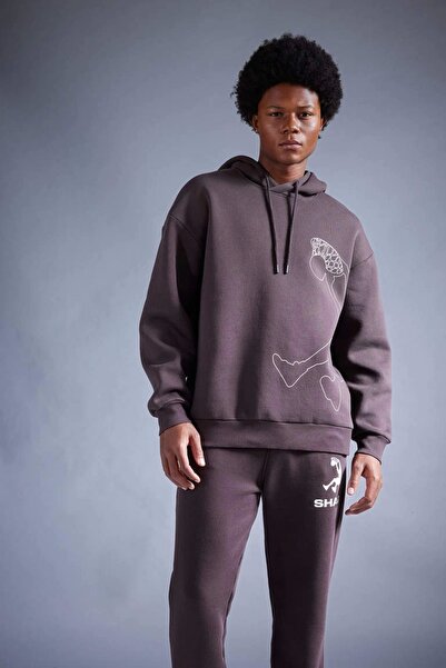 DeFacto A9650 Shaquille ONeal Oversize Fit Sweat Shirt