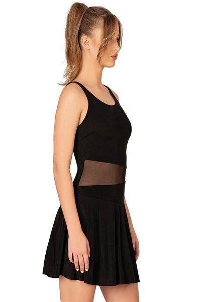 Endeep Women's Tulle Detailed Dress Skirted Swimsuit