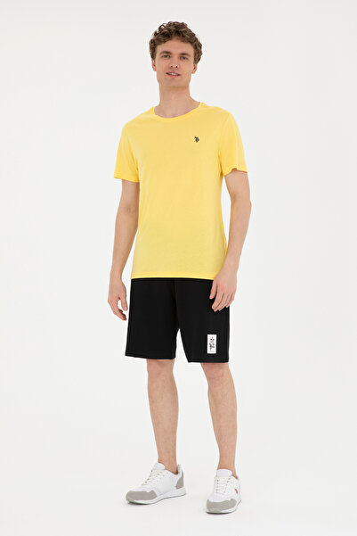 U.S. Polo Assn. Erkek Siyah Örme Şort 50289285-VR046