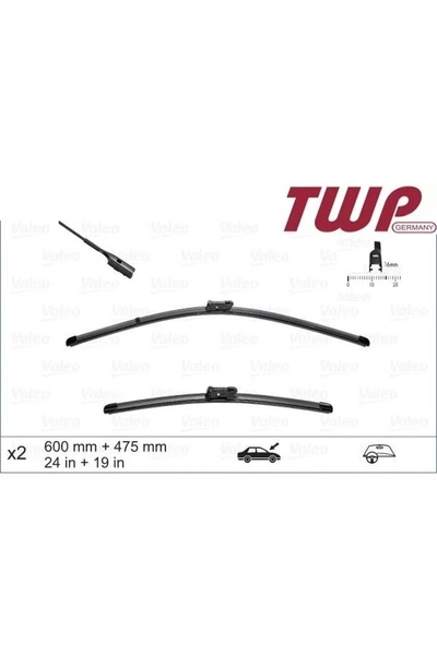 Volkswagen 5c7955425a426a Silecek Süpürgesi Set - Jetta 2011-2015