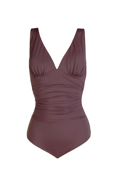 Endeep Dried Rose Draped Recovery Women's Swimsuit