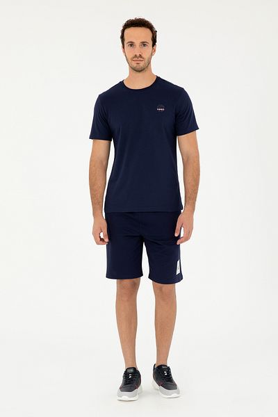 U.S. Polo Assn. Ανδρικό πλεκτό σορτς Navy Blue 50289285 -VR033