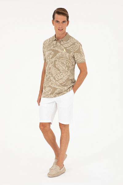 U.S. Polo Assn. Men's White Woven Shorts 50289423 -Vr013