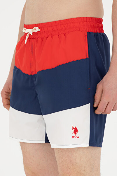 U.S. Polo Assn. Erkek Lacivert Deniz Şortu 50289389-VR033