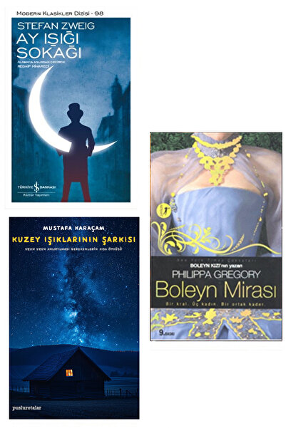 TÜRKİYE İŞ BANKASI KÜLTÜR YAYINLARI Boleyn Mirası Philippa Gregory + Ay Işığı...