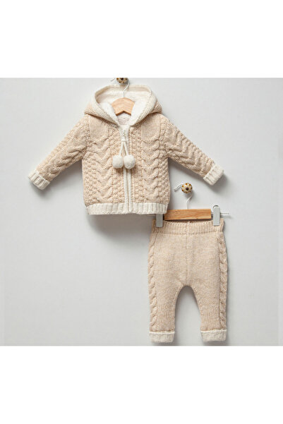 Nipperland Unisex Baby 2-Piece Set with Braid Hair and Garnish