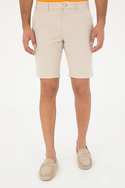 U.S. Polo Assn. Men's Stone Woven Shorts 50289423 -Vr049