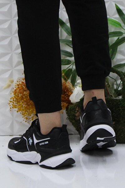 U.S. Polo Assn. Nás Polo Assn. Isabella Black - Pohodlné dámské tenisky