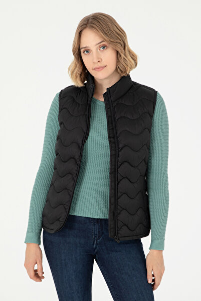 U.S. Polo Assn. Kadın Siyah Yelek 50289603-VR046