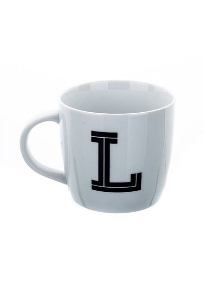 Marianna Black Letter Mug - Size Kt L