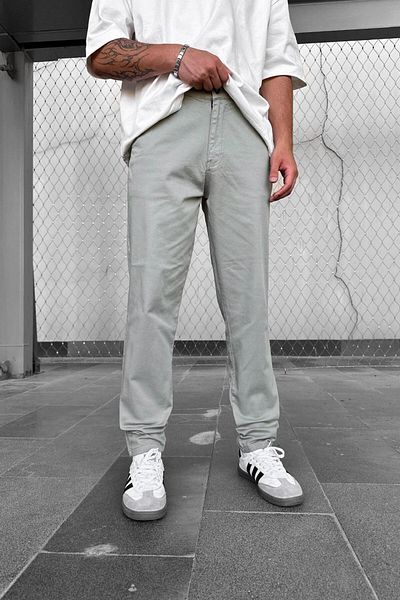 HAFKAGİYİM Gray Gabardine Cn44 Dl Regular Trousers
