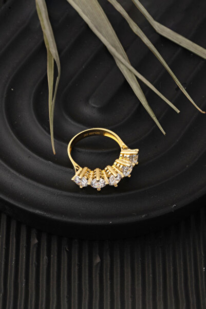 Bilezikci Antares 14 Ayar Altın Beştaş Yüzük