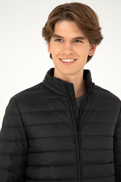 U.S. Polo Assn. Men's Black Coat 50291085 -Vr046
