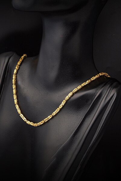 Bilezikci 14 Ayar Altın 3 mm. Kral Zincir 65 cm