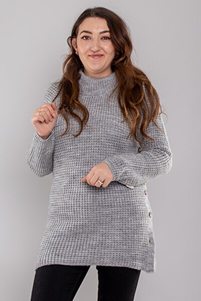 STAMINA 4MR02 Yarım Balıkçı Yanları Düğmeli Tunik