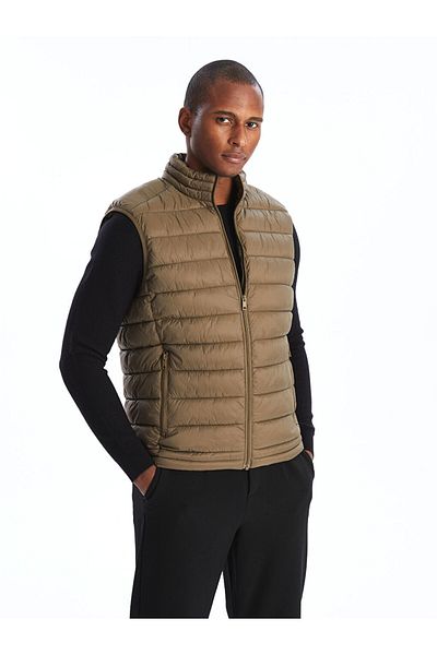 LC Waikiki Lw - Standard Fit Stand Collar Men's Puffer Vest