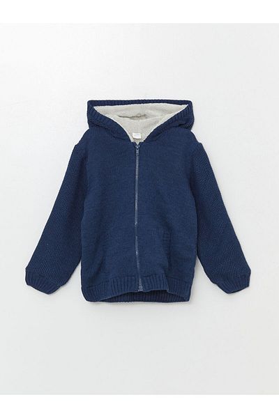 LC Waikiki Cardigan pentru tricotaje cu glugă pentru bebeluși - LCW baby
