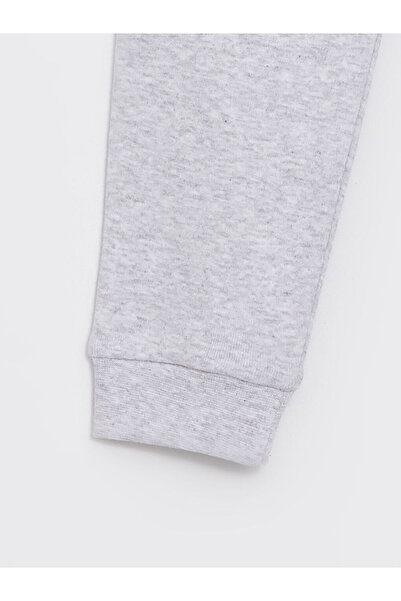 LC Waikiki LCW baby Baskılı Beli Lastikli Çizgili Erkek Bebek Pijama Alt 2'li (W4)