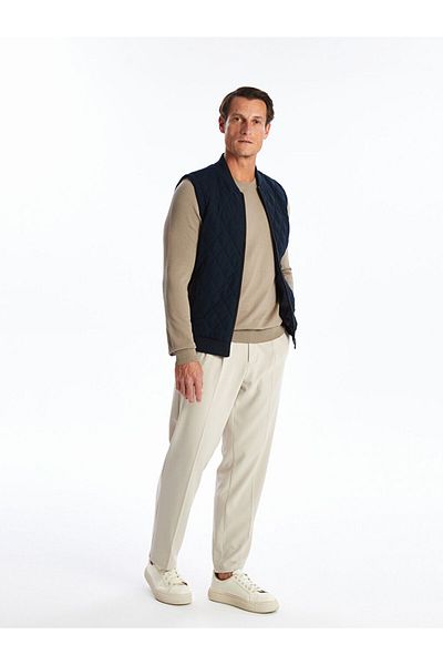 LC Waikiki Lcwk Standard Fit Stand Collar Men's Knitwear Vest