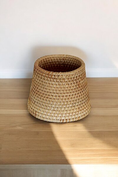 oceanpoint El Yapımı Doğal Rattan Dekoratif Kaşıklık Çok Amaçlı Düzenleyici D...