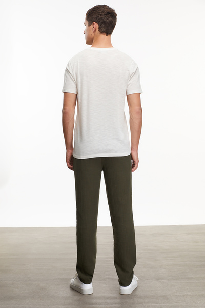 Mudo Cotton Crewneck Short Sleeve T-Shirt