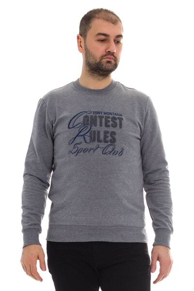 Tony Montana Sv-1004 2 Iplik Pamuklu Sweat