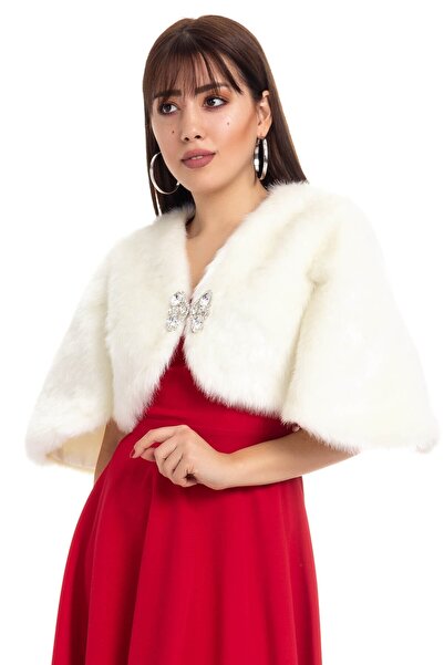 Furkan 305 Panço Kol Broşlu Etol Kürk