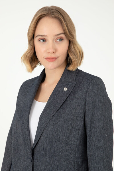 U.S. Polo Assn. Kadın İndigo Ceket 50291988-VR028