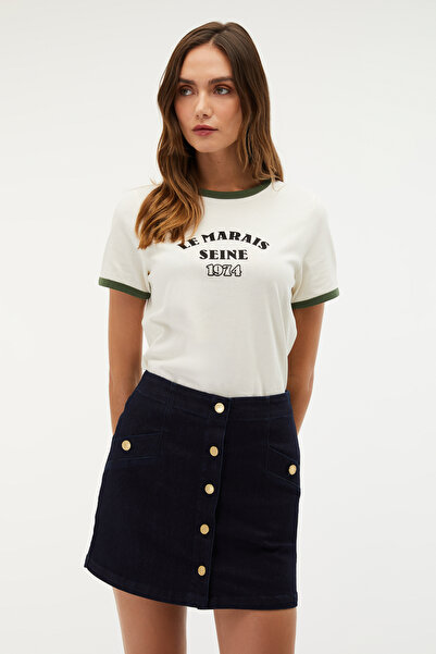 Mudo PRINTED CREW NECK T-SHIRT