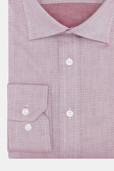 W Collection Bordo Patterned Shirt