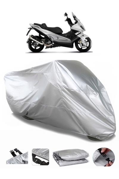 AutoZEL حقيبة خلفية متوافقة مع القماش المشمع للدراجات النارية Gilera Nexus 50...