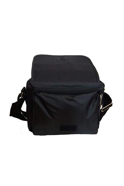 SEVENTEEN Seven Teen Black Multi-Eyed Handbag 2247