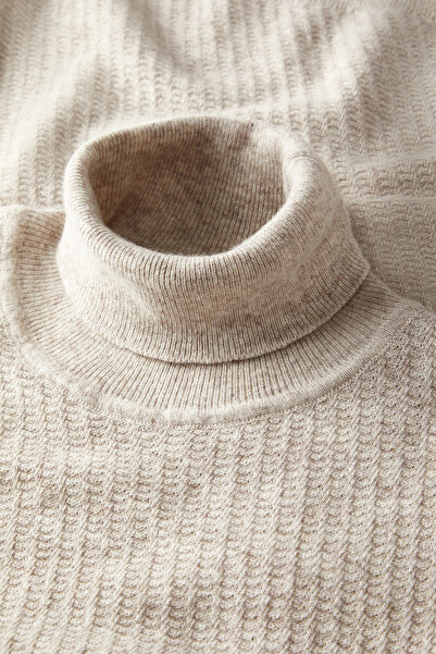 W Collection Bej Triko Kazak