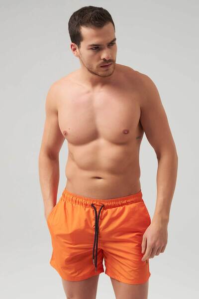 D'S Damat Πορτοκαλί σορτς μαγιό - Ds Groom, κανονική εφαρμογή