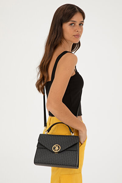 U.S. Polo Assn. Kadın Siyah Kol Çantası 50293702-VR046