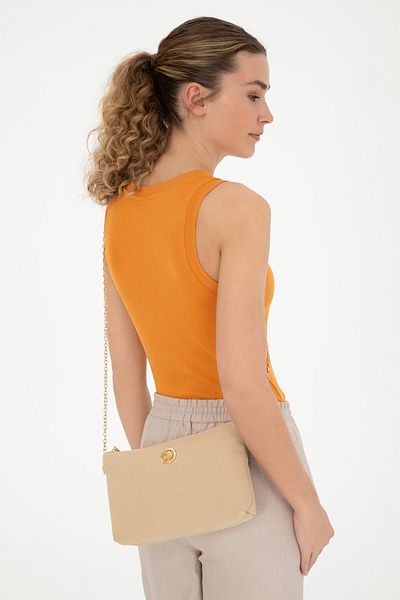 U.S. Polo Assn. Beige Women's Crossbody Bag - 50293661 -Vr011