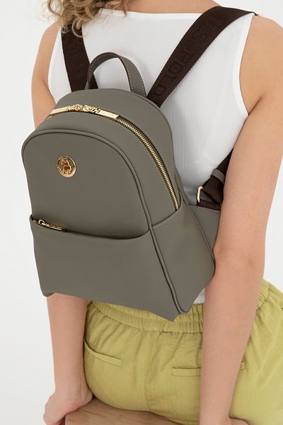 U.S. Polo Assn. Women's Khaki Backpack 50293657 -Vr183