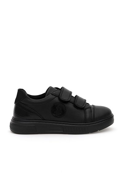 U.S. Polo Assn. Boy's Black Sports Shoes 50295101-Vr046