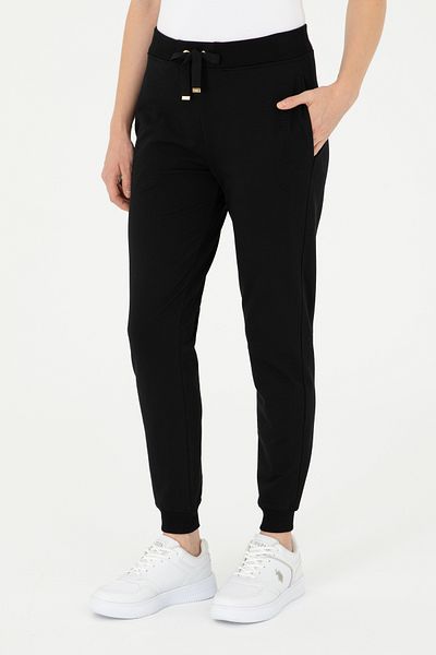 U.S. Polo Assn. Women's Black Sweatpants 50296925 -Vr046