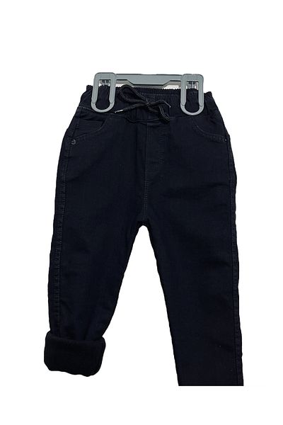 TAVUSKUSHU Welsoft Elastic Waist ici polar Men's Personality Thick Trousers