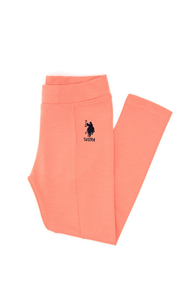 U.S. Polo Assn. Kız Çocuk Somon Tayt 50296923-VR047