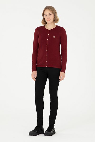 U.S. Polo Assn. Pantaloni negri skinny pentru femei, cu talie înaltă, 50295986-dn0027