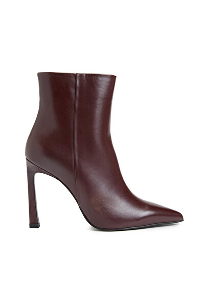 Network Bordo Kadın Deri Bot