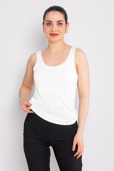 AYHAN 81941 Αμάνικο εσώρουχο Crew Neck
