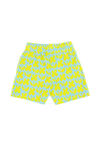 U.S. Polo Assn. Kız Çocuk Fıstık Yeşili Örme Şort 50283245-VR087