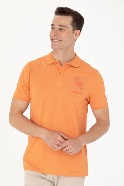 U.S. Polo Assn. تي شيرت برقبة بولو للرجال 50275438 -VR031