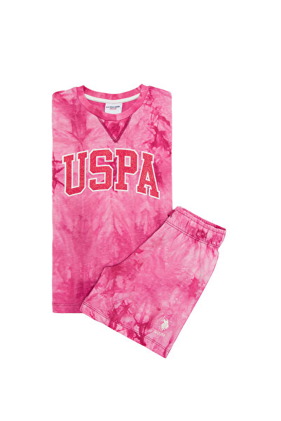 U.S. Polo Assn. Devojčin set ljubičaste pidžame 50273908-VR037