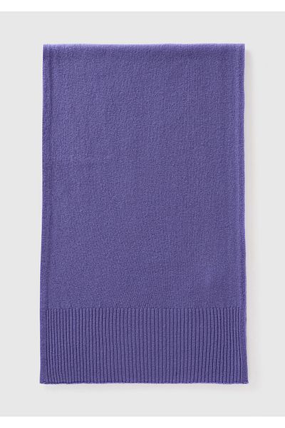 United Colors of Benetton Eșarfă violet 100% merinos pentru femei